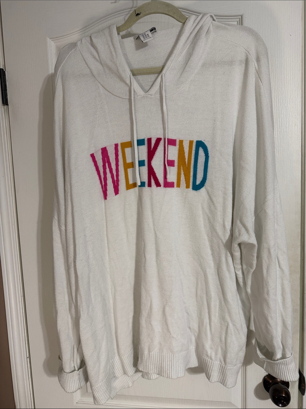Rachel Zoe Ivory Knit Pullover Sweater